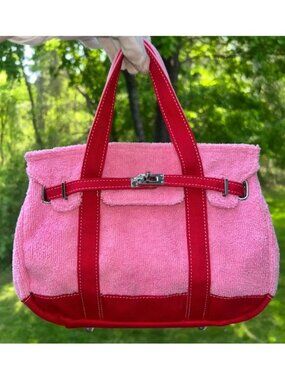 SUNWIN Madaket 'Boatwin' Casual Terry and Canvas Small Tote Handbag - NWT